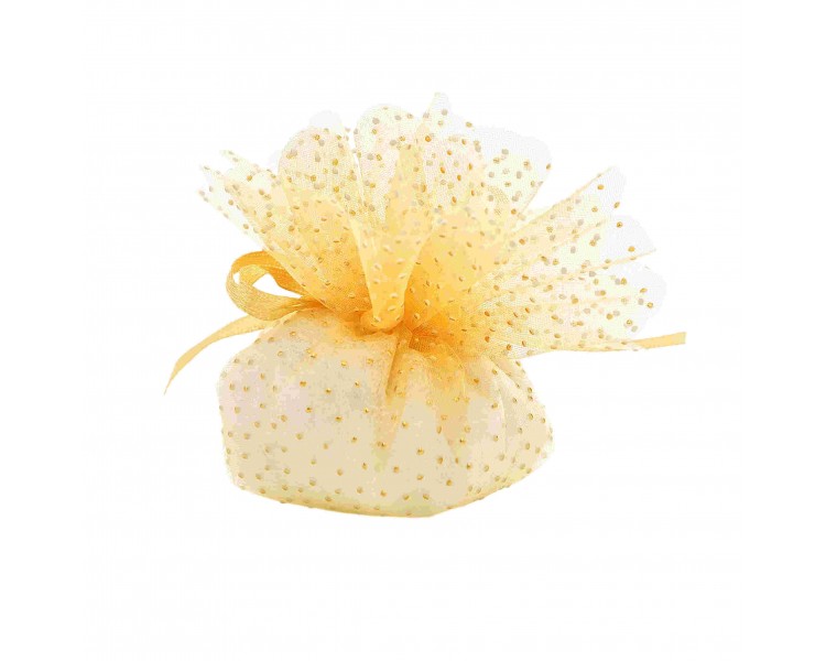 Offerta! TULLE 12,5 CM GIALLO